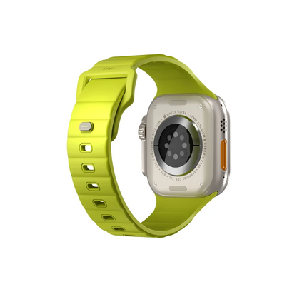 Uniq Apple Watch Ultra 49mm Stride FKM Silikon Kordon - Açık Yeşil