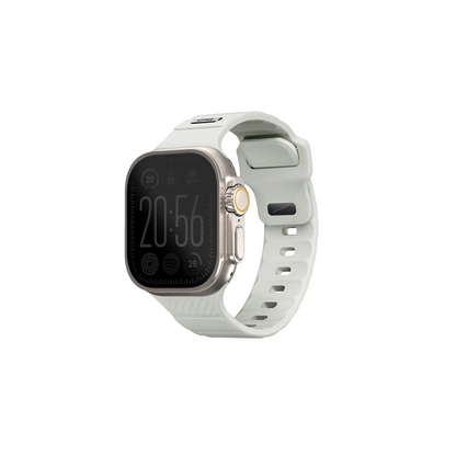Uniq Apple Watch Ultra 49mm Stride FKM Silikon Kordon - Beyaz