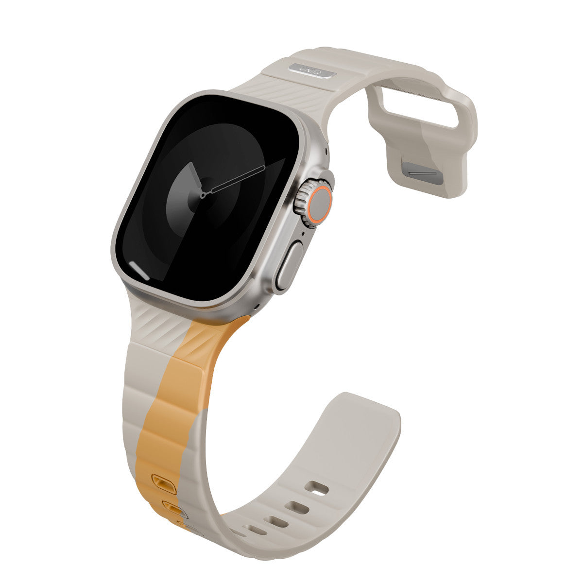 Uniq Apple Watch Ultra 49mm Stride Rubber FKM Designer Edition Silikon Kordon