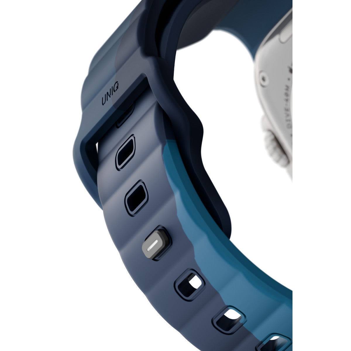 Uniq Apple Watch Ultra 49mm Stride Rubber FKM Designer Edition Silikon Kordon