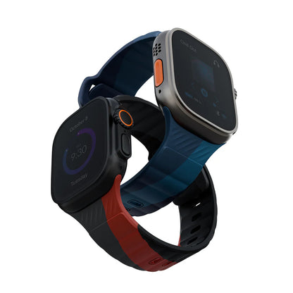 Uniq Apple Watch Ultra 49mm Stride Rubber FKM Designer Edition Silikon Kordon