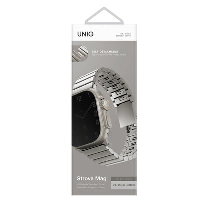 Uniq Apple Watch Ultra 49mm Strova Mag Çelik Kordon