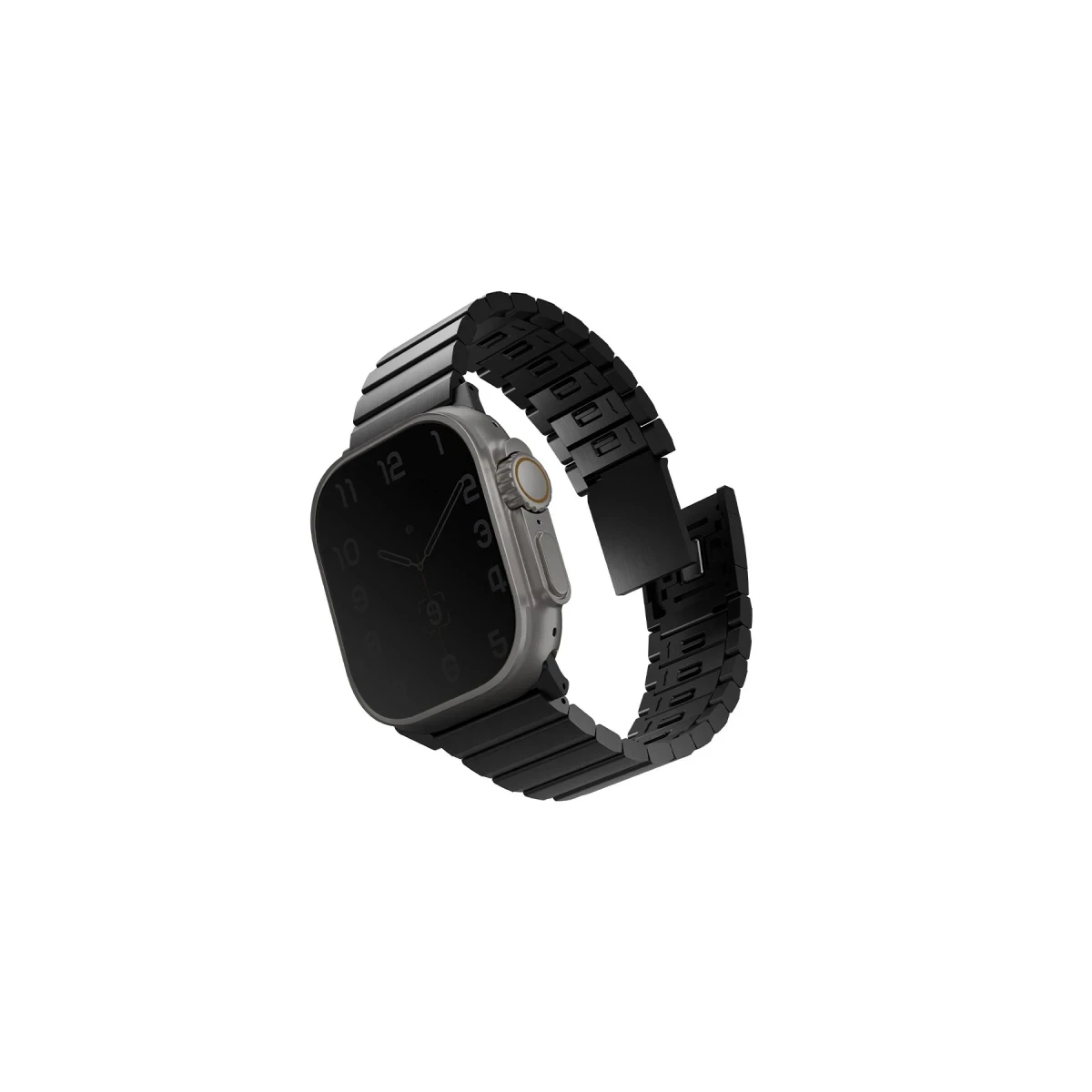 Uniq Apple Watch Ultra 49mm Strova Mag Çelik Kordon - Siyah