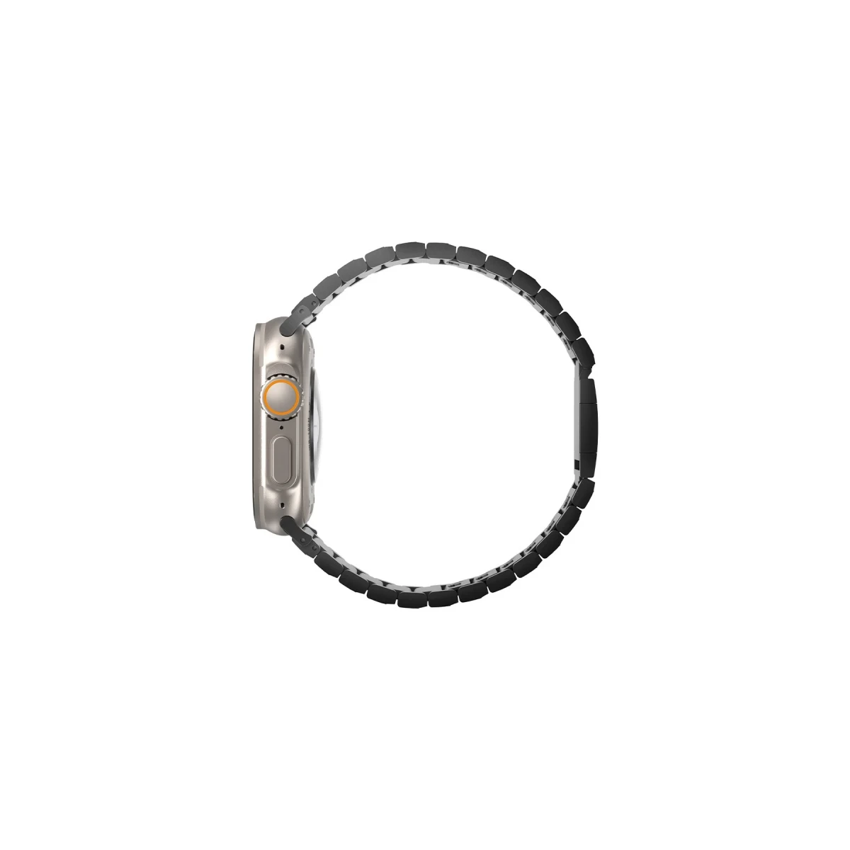 Uniq Apple Watch Ultra 49mm Strova Mag Çelik Kordon - Siyah