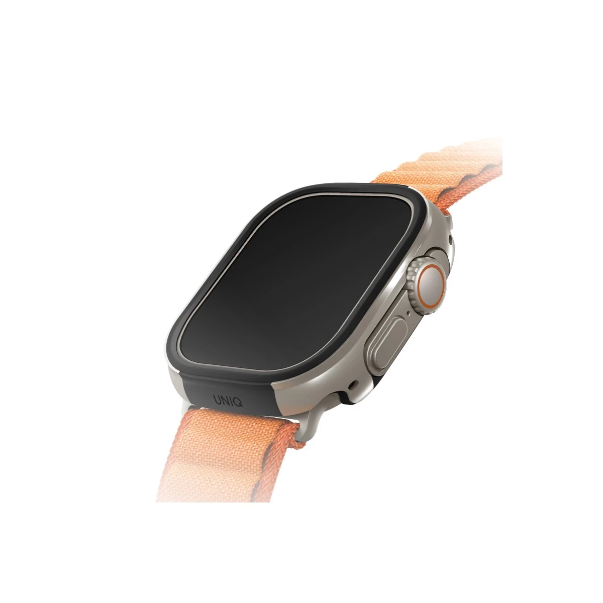 Uniq Apple Watch Ultra 49mm Valencia Saat Kasa Koruyucu - Gümüş