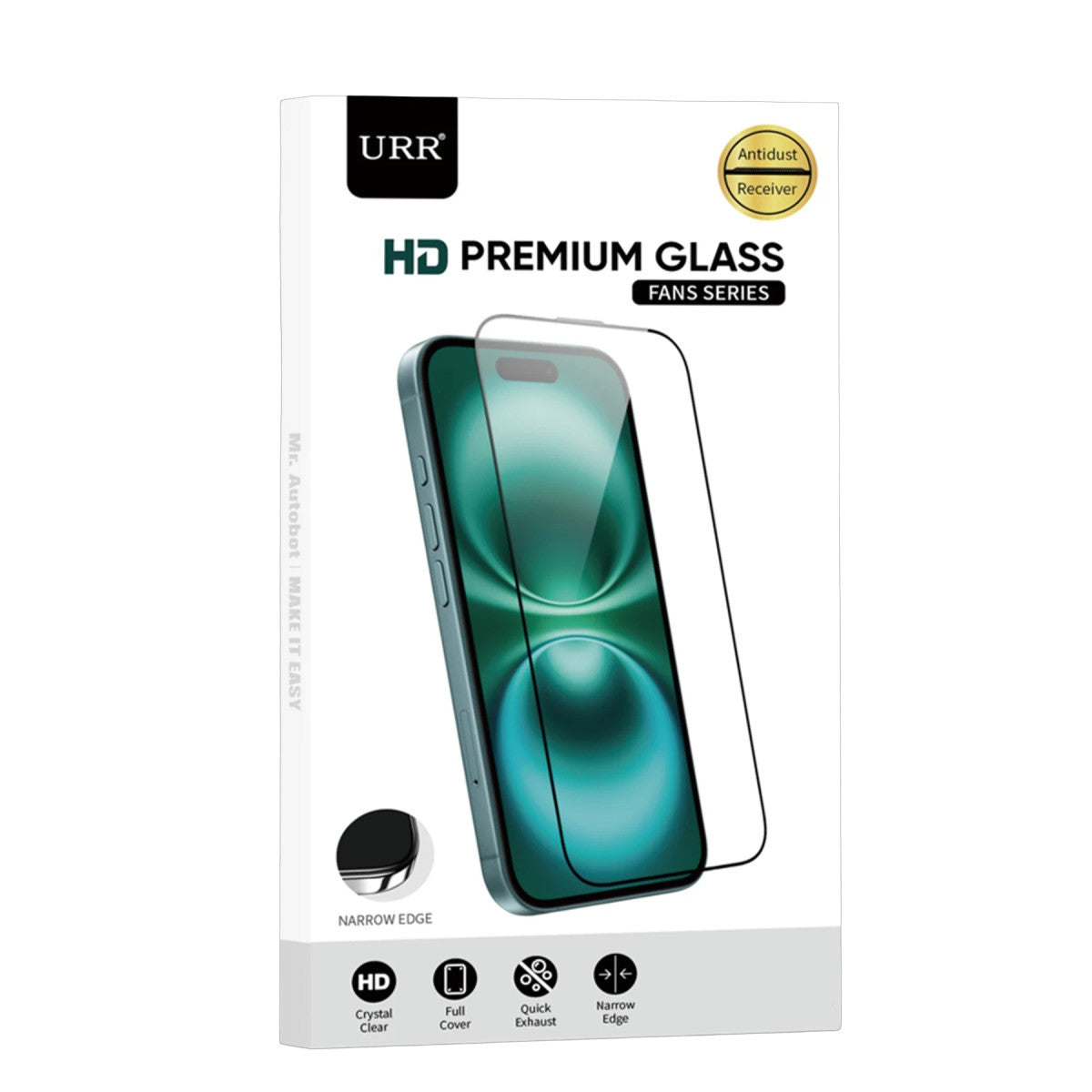 URR Apple iPhone 12 Pro Max Fans Series Premium HD Cam Ekran Koruyucu