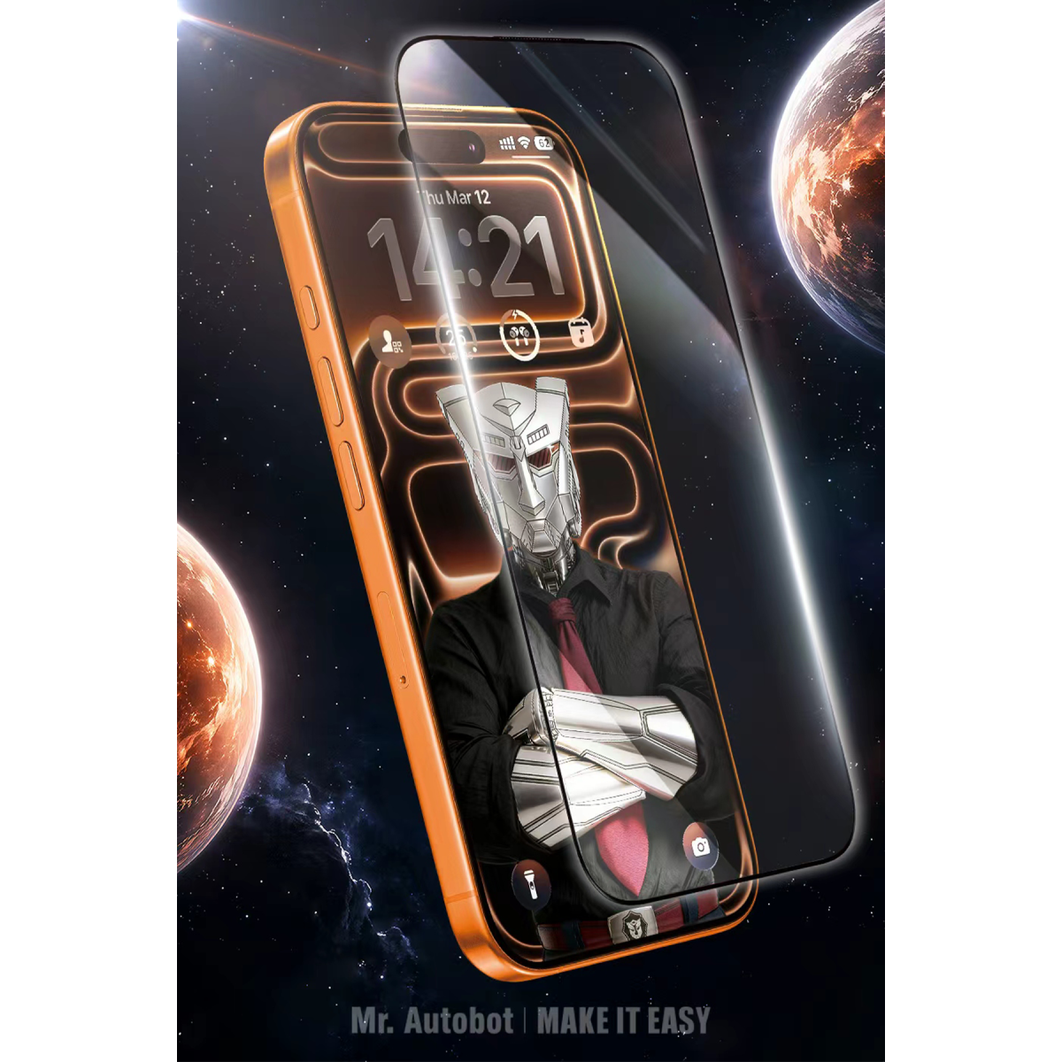 URR Apple iPhone 16 Pro Max Sapphire Plus Cam Ekran Koruyucu
