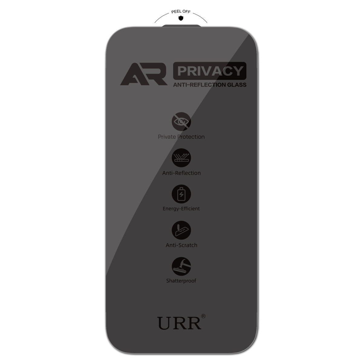URR Apple iPhone 17 3D Anti Reflection AR Ultra Hayalet Cam Ekran Koruyucu