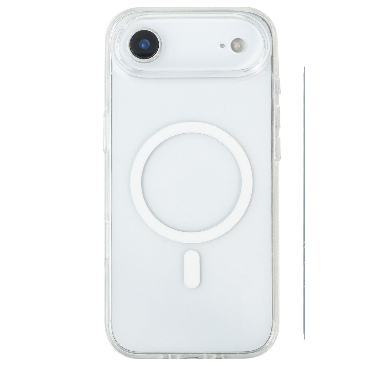 URR Apple iPhone 17 Air Crystal Clear Magsafe 3in1 Ekran Koruyucu ve Kamera Lens Koruyucu