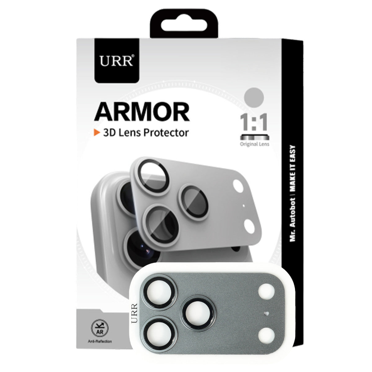 URR Apple iPhone 17 Pro Armor 3D Kamera Lens Koruyucu
