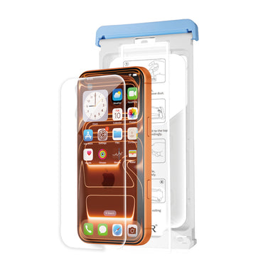 URR Apple iPhone 17 Pro Max 3D Rimless Aligner AutoKit Corning Glass Ekran Koruyucu