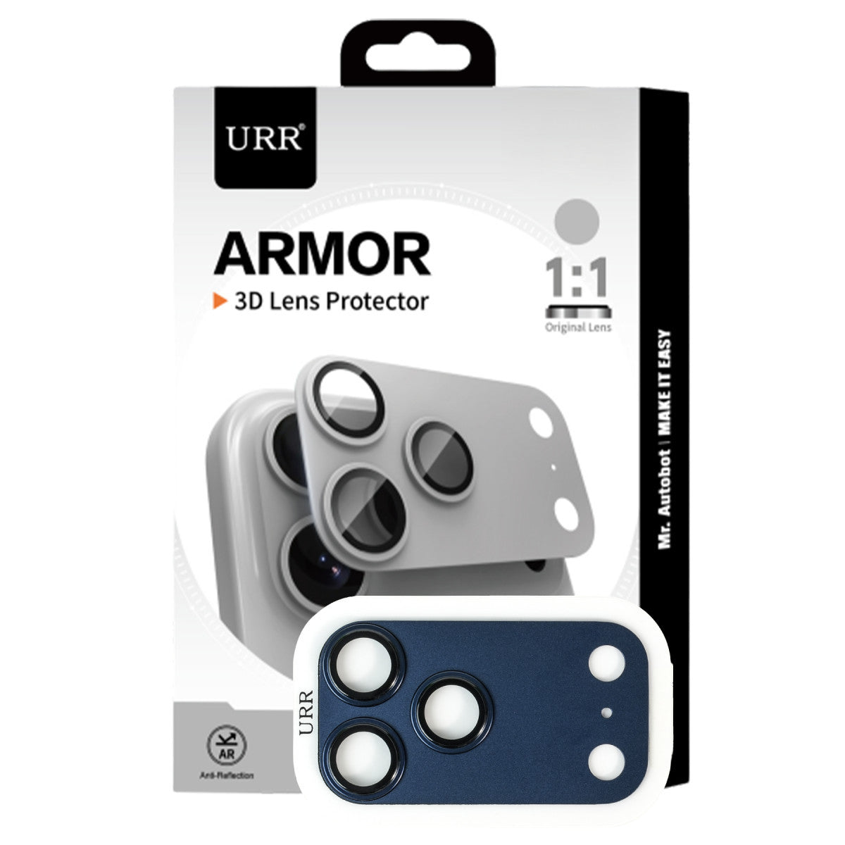 URR Apple iPhone 17 Pro Max Armor 3D Kamera Lens Koruyucu