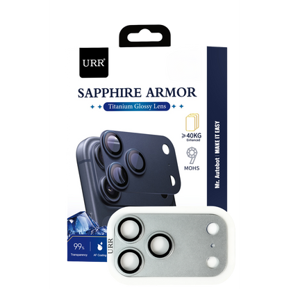 URR Apple iPhone 17 Pro Sapphire Armor Kamera Lens Koruyucu
