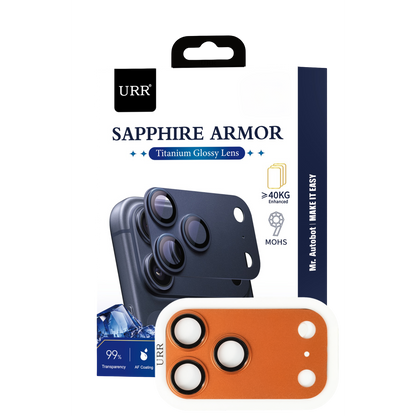 URR Apple iPhone 17 Pro Sapphire Armor Kamera Lens Koruyucu