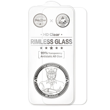 URR Apple iPhone 17 Rimless Entire Clear Cam Ekran Koruyucu