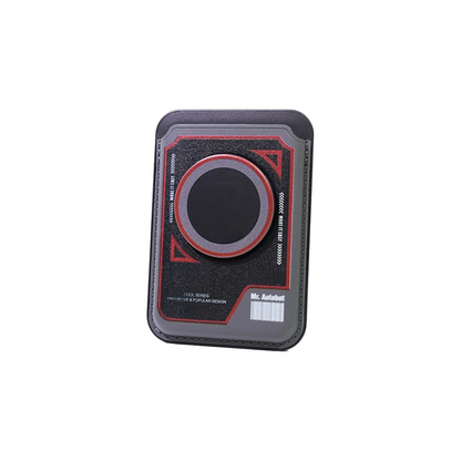 URR Cool Series Magsafe Deri Kartlık - Siyah