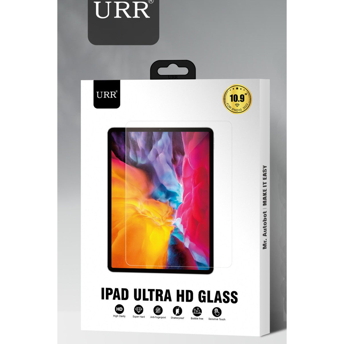 URR Apple iPad 2022 10.9 (10.nesil) Ultra HD Tablet Cam Ekran Koruyucu
