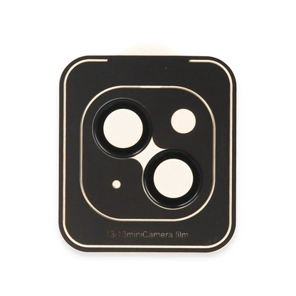 URR Apple iPhone 13 Titanium Alloy AR Kamera Lens Koruyucu - Siyah