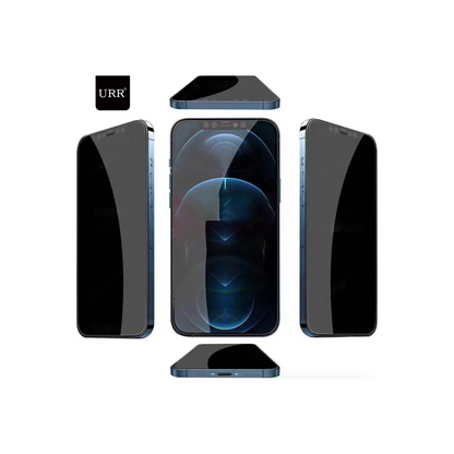 URR Apple iPhone 14 4 Way Anti Spy 360 Privacy Cam Ekran Koruyucu - Siyah