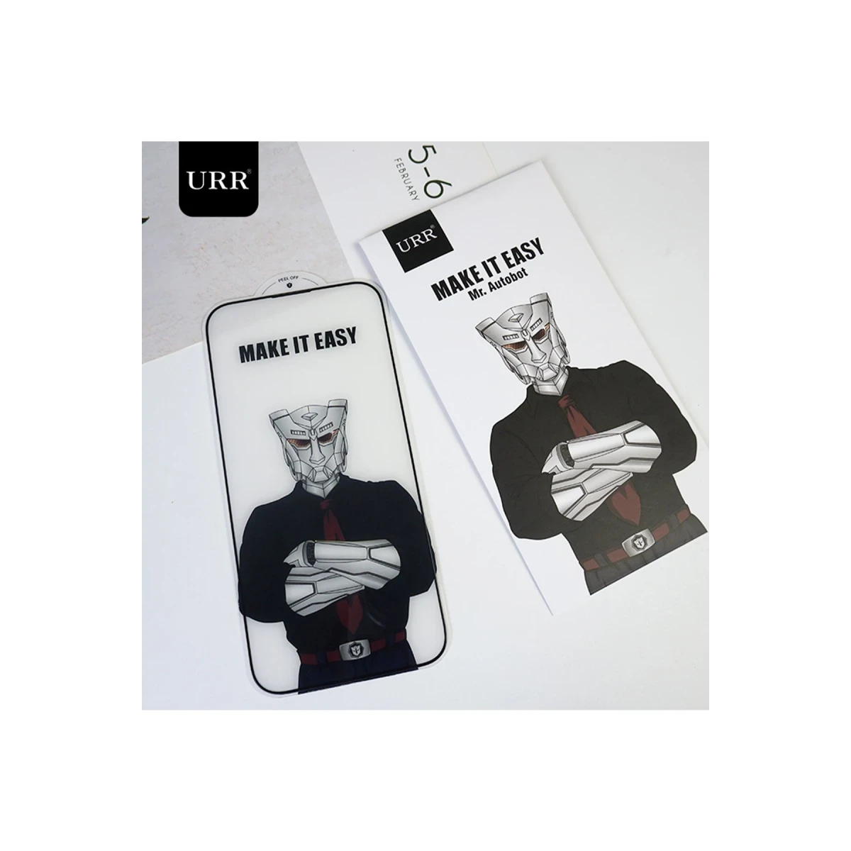 URR Apple iPhone 14 Lazer Antidust Cam Ekran Koruyucu - Siyah
