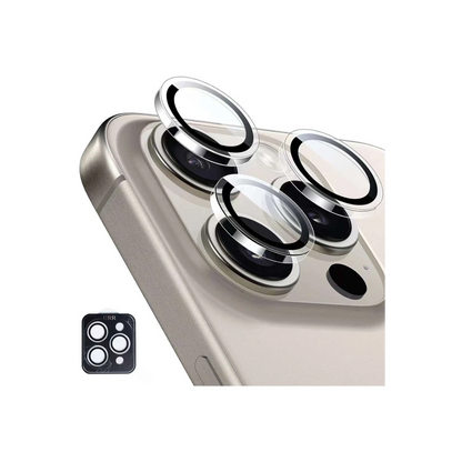 URR Apple iPhone 14 Pro Max Crystal Clear Magsafe 3in1 Ekran Koruyucu ve Kamera Lens Set - Şeffaf