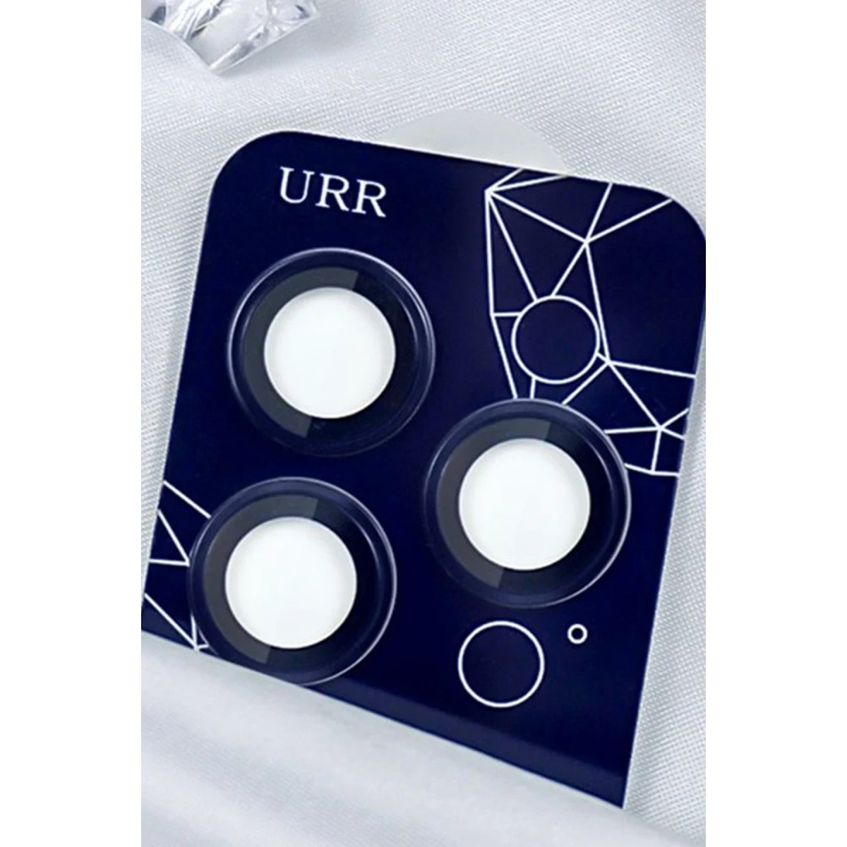 URR Apple iPhone 14 Pro Max Sapphire PVDSS Kamera Lens Koruyucu - Gold