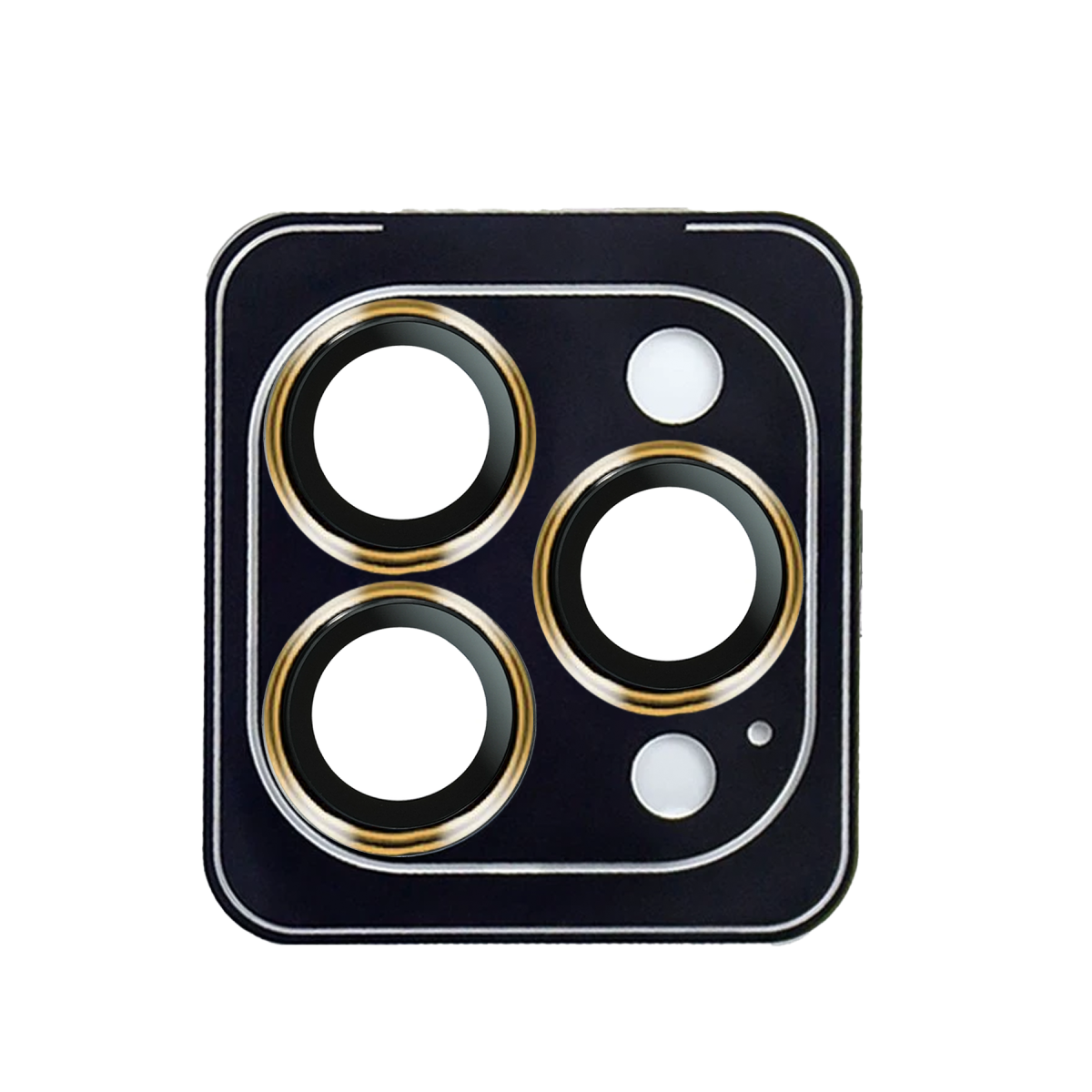 URR Apple iPhone 14 Pro Max Titanium Alloy AR Kamera Lens Koruyucu - Gold