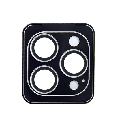 URR Apple iPhone 14 Pro Max Titanium Alloy AR Kamera Lens Koruyucu - Gümüş