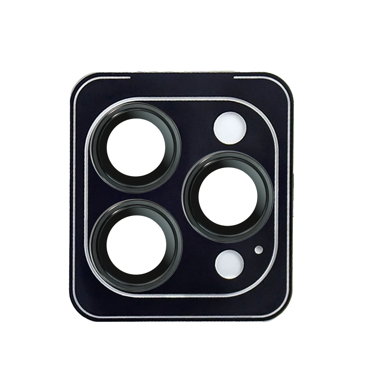 URR Apple iPhone 14 Pro Max Titanium Alloy AR Kamera Lens Koruyucu - Siyah