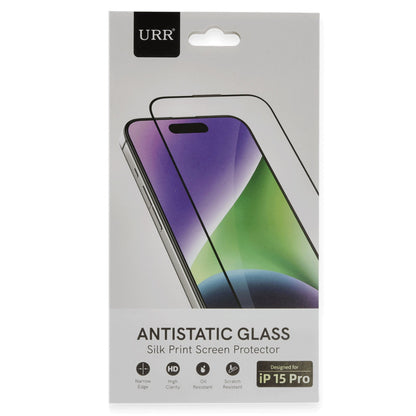 URR Apple iPhone 15 Pro 2.5D Antidust HD Cam Ekran Koruyucu