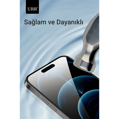 URR Apple iPhone 15 Pro 3D Curved Edge HD Cam Ekran Koruyucu