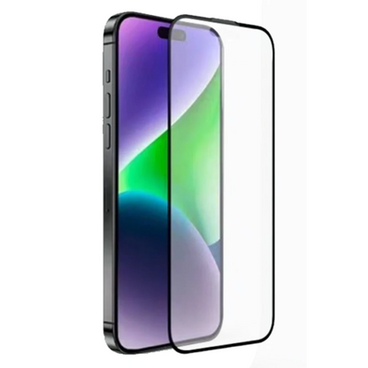 URR Apple iPhone 15 Pro 3D Matte Antiglare Resin Edge Cam Ekran Koruyucu - Siyah