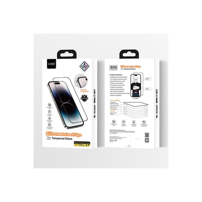 URR Apple iPhone 15 Pro 3D Silikon Edge HD Cam Ekran Koruyucu