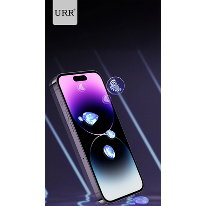 URR Apple iPhone 15 Pro Lazer Antidust Cam Ekran Koruyucu - Siyah