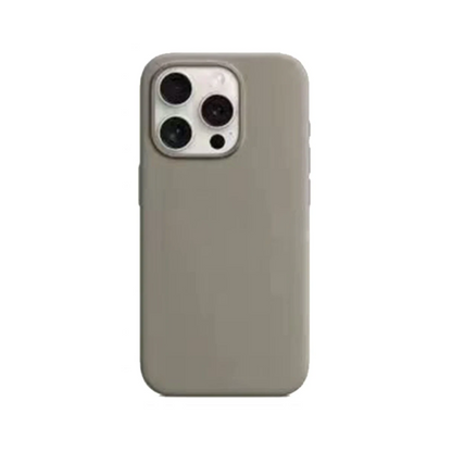 URR Apple iPhone 15 Pro Liquid Silikon Kapak - Titan Gri