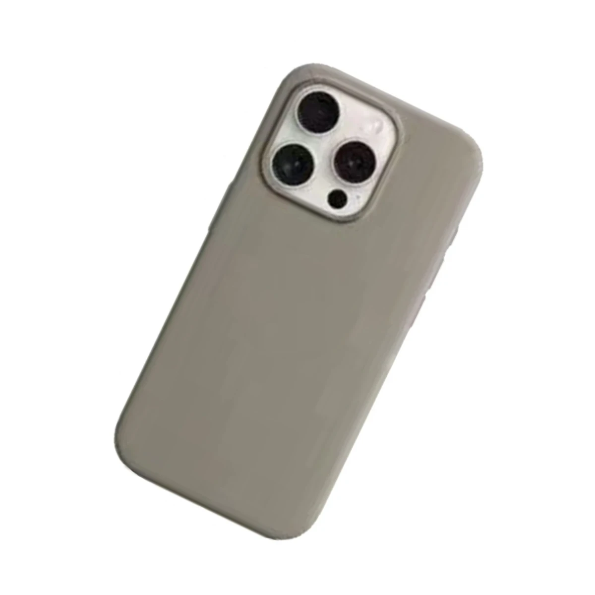 URR Apple iPhone 15 Pro Liquid Silikon Kapak - Titan Gri