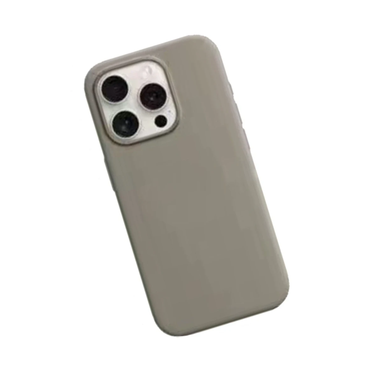 URR Apple iPhone 15 Pro Liquid Silikon Kapak - Titan Gri