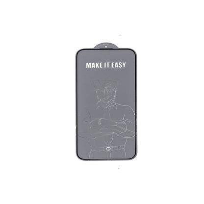 URR Apple iPhone 15 Pro Max 2.5D Antistatik Silkscreen Cam Ekran Koruyucu