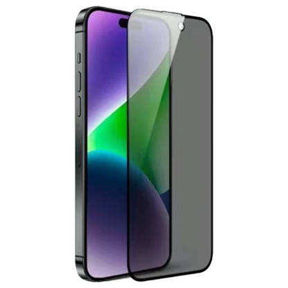 URR Apple iPhone 15 Pro Max 3D Privacy Resin Edge Cam Ekran Koruyucu - Siyah