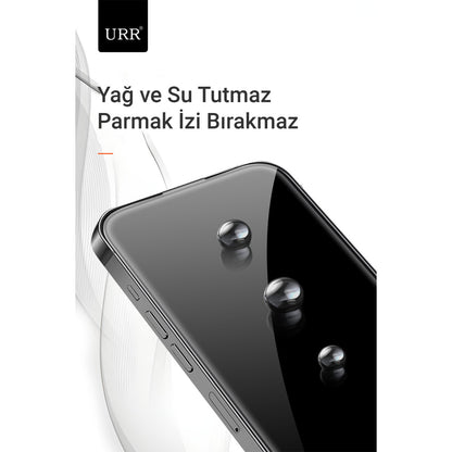 URR Apple iPhone 15 Pro Max 3D Resin Edge Cam Ekran Koruyucu