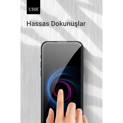 URR Apple iPhone 15 Pro Max 3D Resin Edge Cam Ekran Koruyucu