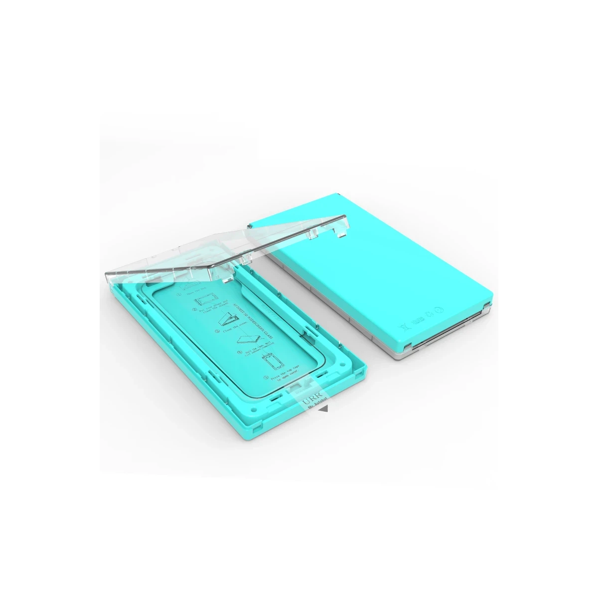 URR Apple iPhone 15 Pro Max AutoFit 3D WideScreen Cam Ekran Koruyucu - Siyah