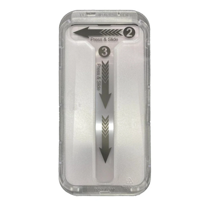 URR Apple iPhone 15 Pro Max AutoKit Antidust HD Cam Ekran Koruyucu - Siyah