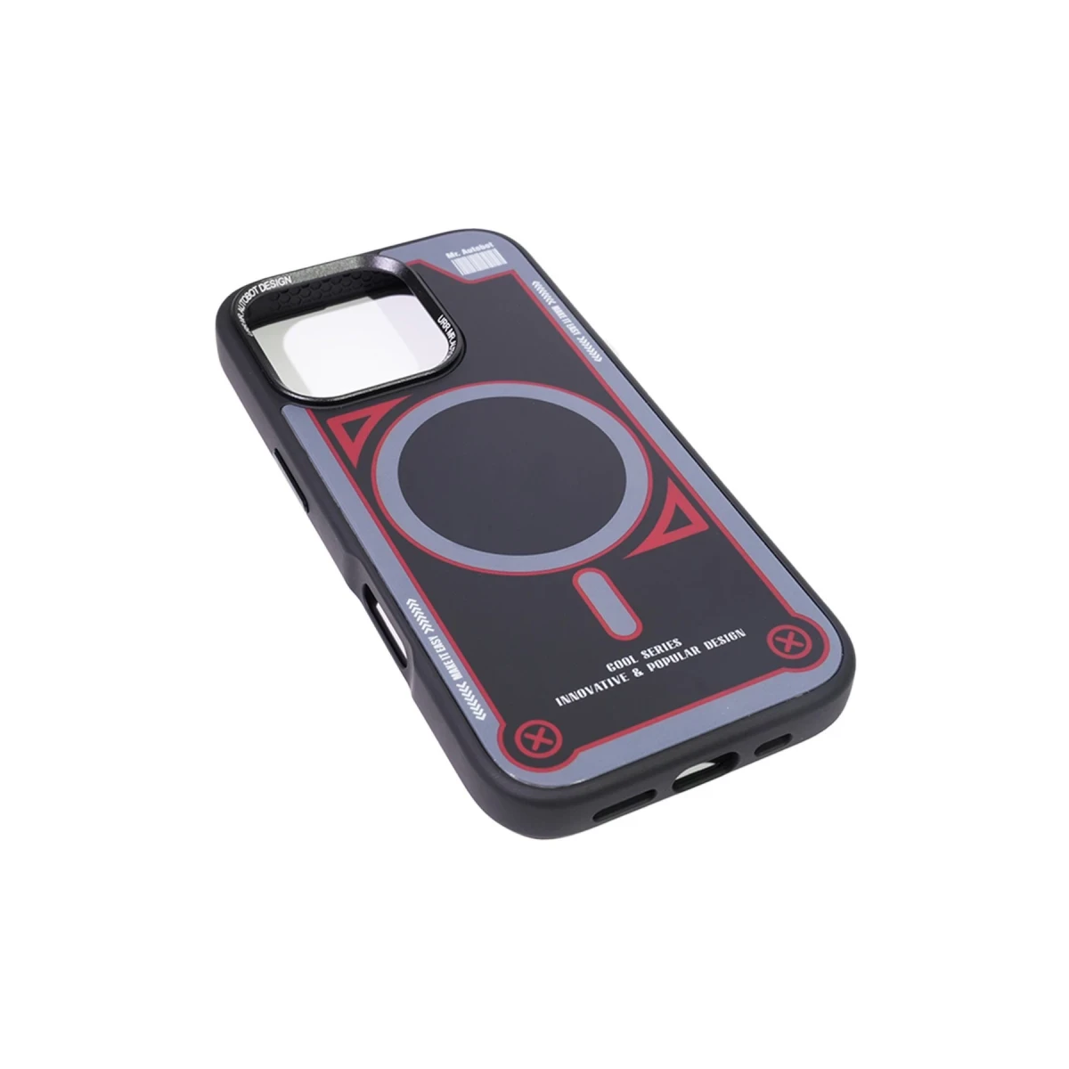 URR Apple iPhone 15 Pro Max Cool Series Matte Pure PC Magsafe Kapak - Siyah