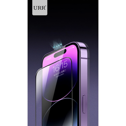 URR Apple iPhone 15 Pro Max Lazer Antidust Cam Ekran Koruyucu - Siyah