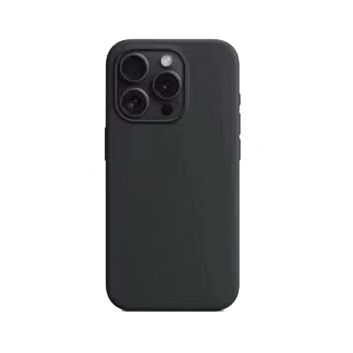 URR Apple iPhone 15 Pro Max Liquid Silikon Kapak - Siyah