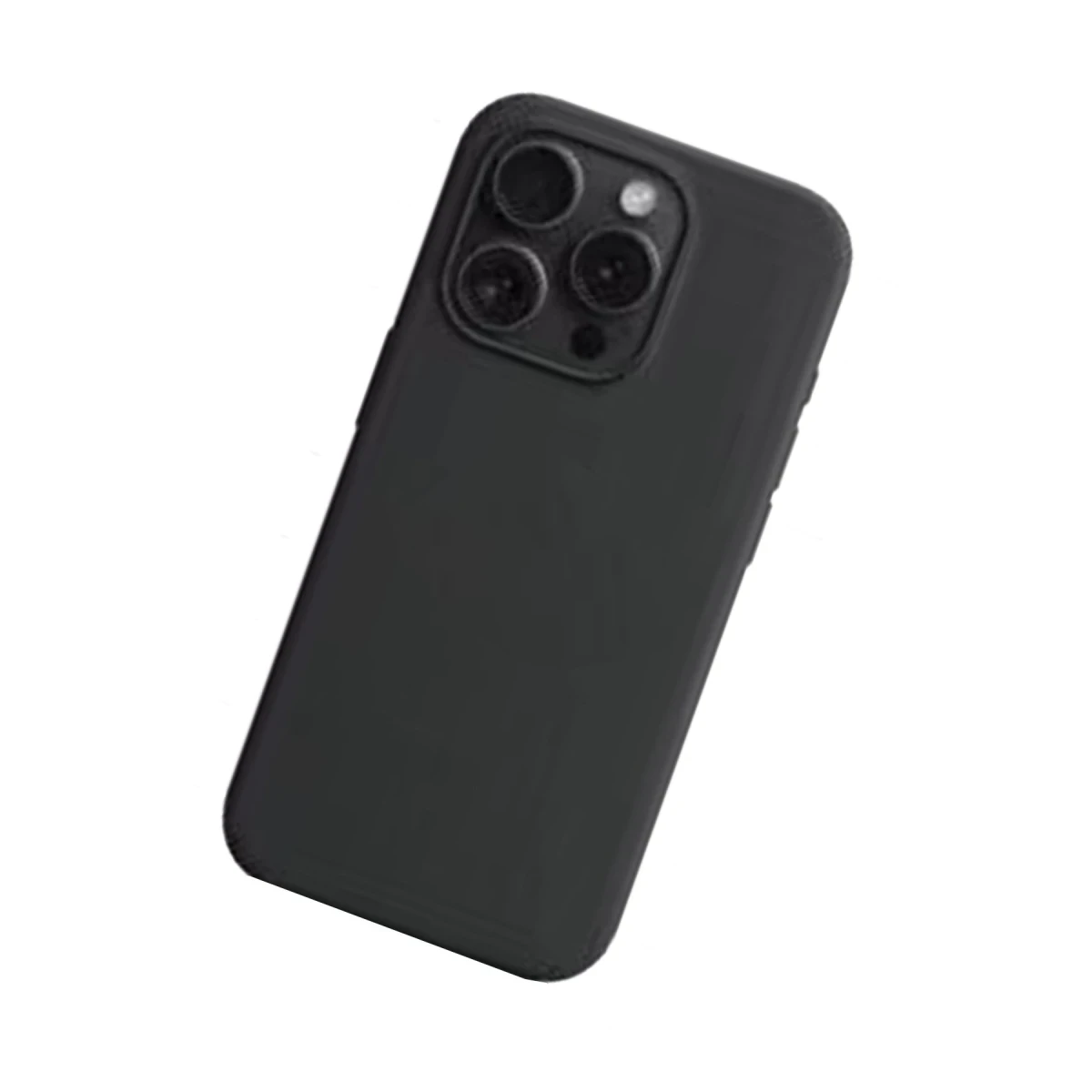 URR Apple iPhone 15 Pro Max Liquid Silikon Kapak - Siyah
