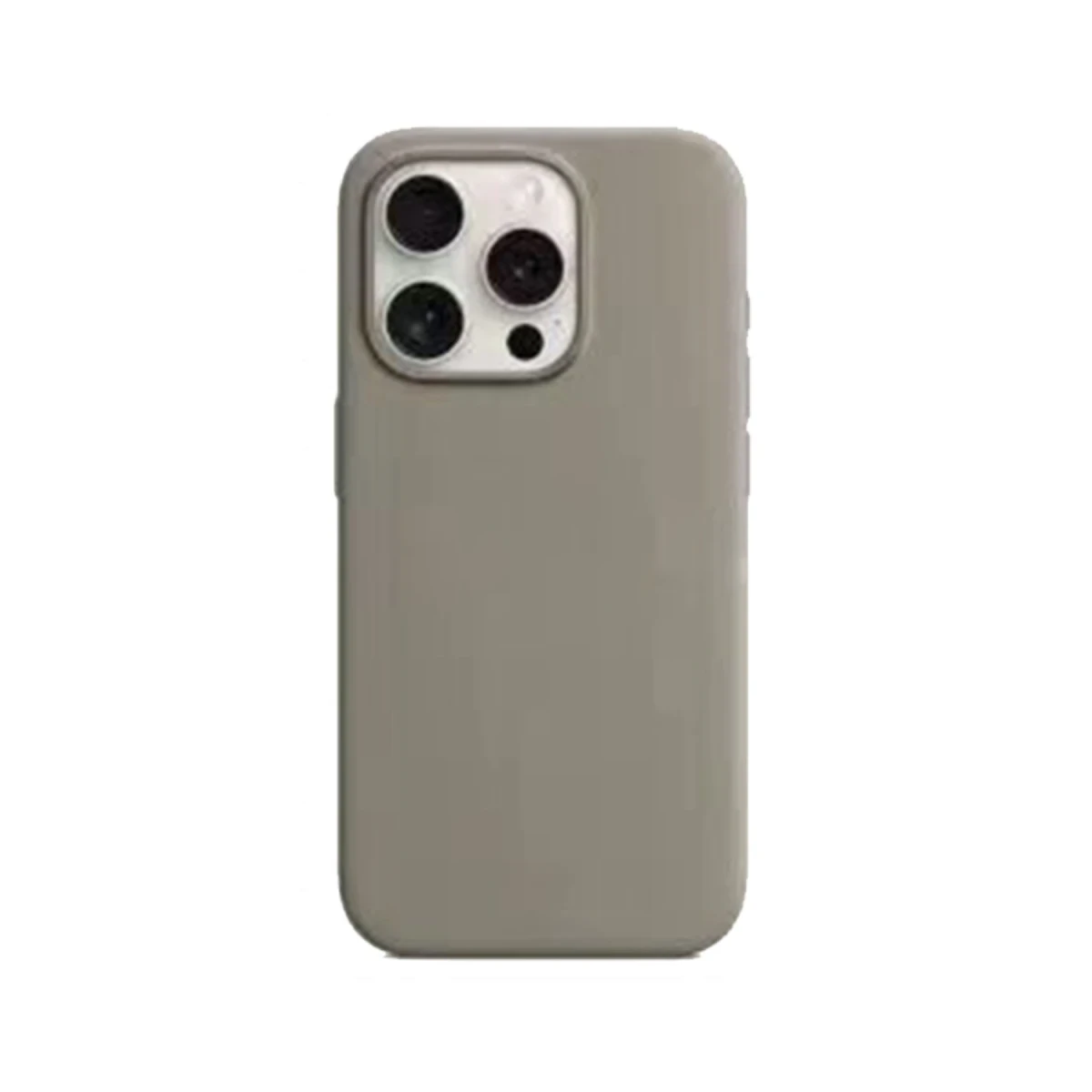 URR Apple iPhone 15 Pro Max Liquid Silikon Kapak - Titan Gri