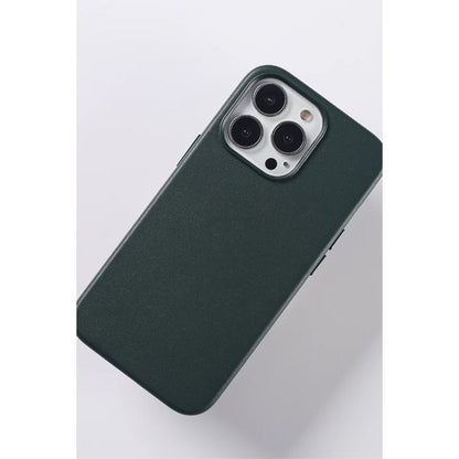 URR Apple iPhone 15 Pro Max PU Deri Magsafe Kapak