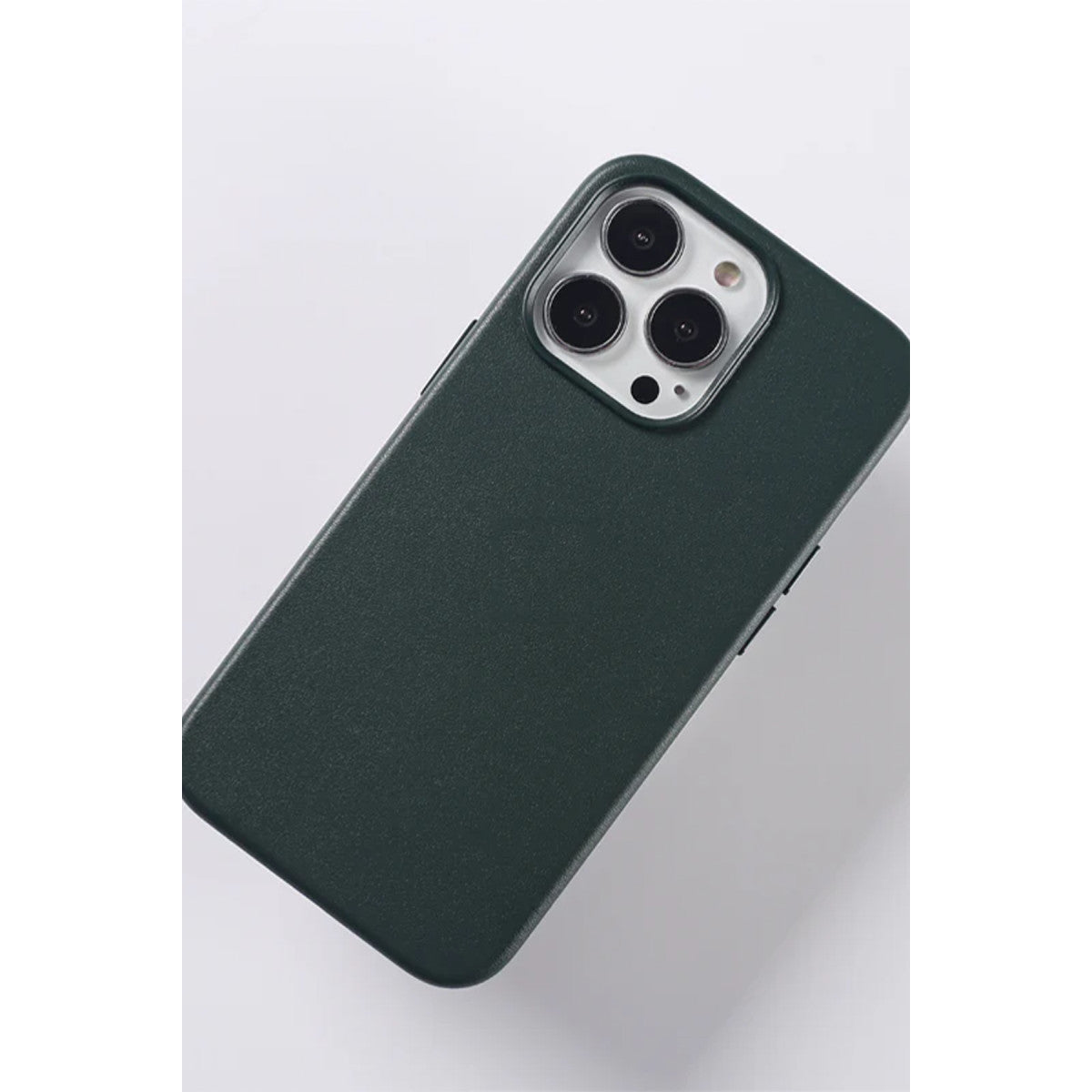 URR Apple iPhone 15 Pro Max PU Deri Magsafe Kapak